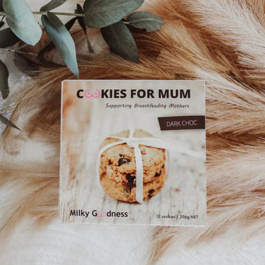 Dark Chocolate Chip Lactation Cookies Lactation Cookies from Milky Goodness maternity store australia